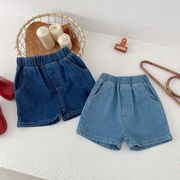 新作子供パンツ ハーフパンツ キッズショート ジンーズ 子供服大人気LF