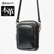 リアルレザー本革スモールバッグ ショルダーバッグ/MinoriTY