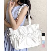 【日本倉庫即納】 トートバッグ リボン 大容量バッグ A4