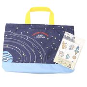 【レッスンバッグ】ミッキーマウス シールデコ レッスンバッグ