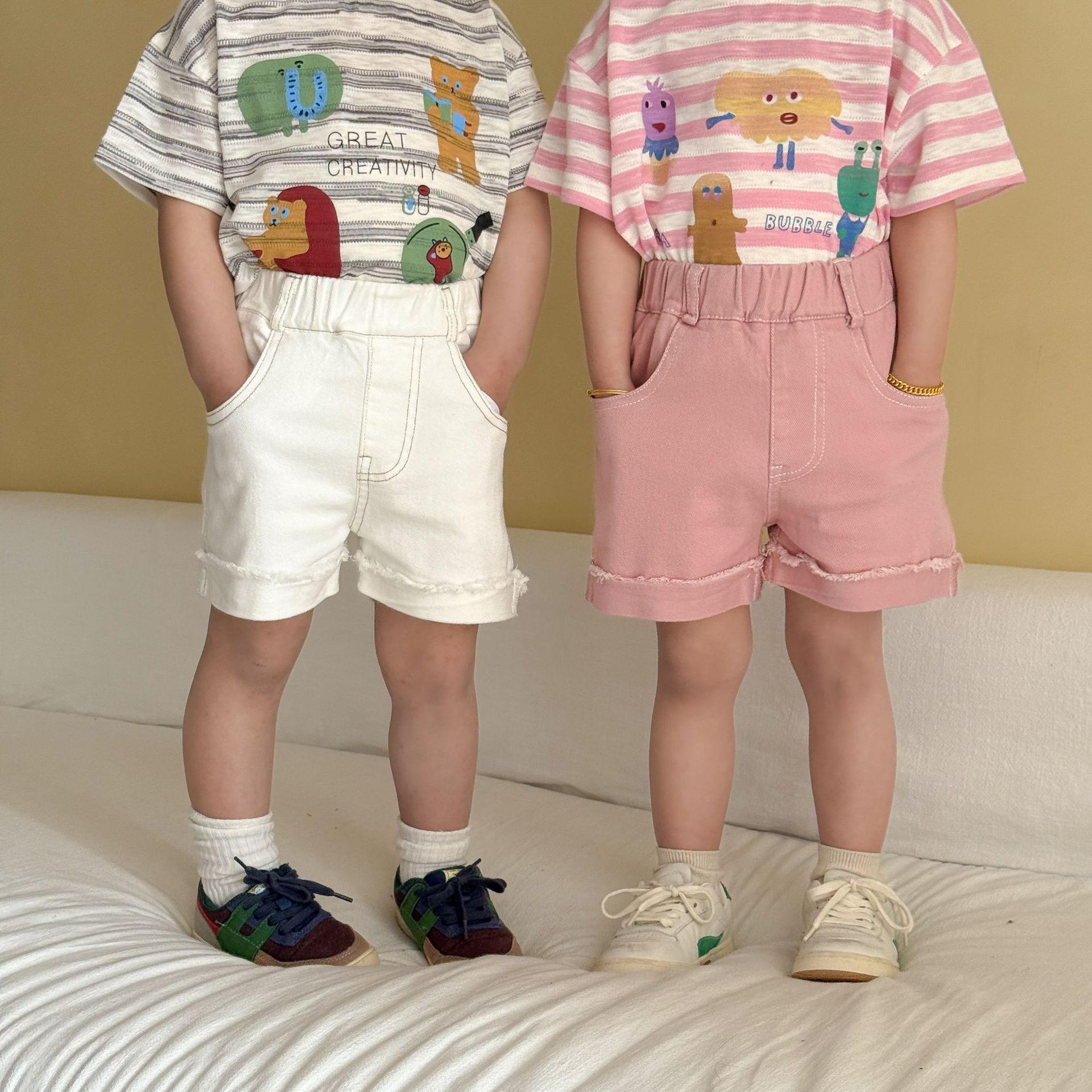 2026春夏子供服 可愛い ショートパンツ 韓国風 ボトムス キッズ服