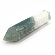 ≪特価品/国内在庫≫モスアゲート/ポイント/約69x18x18mm