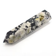≪特価品/国内在庫≫黒花瑪瑙/ポイント/約94x21x21mm