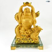 2024干支 】龍 水晶 龍神 竜 置物 彫刻 天然石 開運 お守り 厄除け 金