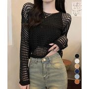 【日本倉庫即納】 メッシュニット タンクトップ 2点セット