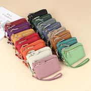 春夏 新作 クロスボーダーヘッド本革 長財布 レディース小銭入れ財布