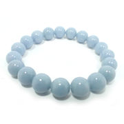 ≪特価品/国内在庫≫ ブルーオパール/約10mm/ブレスレット