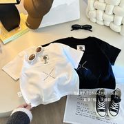 新作キッズシャツ 子供プルオーバー カジュアル トップス 韓国風子供服LF