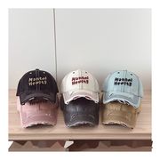 キッズ キャップ アメリカン レトロ 刺繍 ステッチ 個性的 日よけ 帽子 男の子