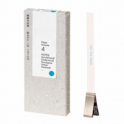 【2026年SS新作】ＷＡＳＨＩ　ＩＮＣＥＮＳＥ　紙のお香　＃４EK000155-047
