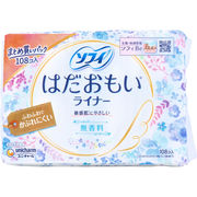 ソフィ はだおもいライナー おりものシート 無香料 108個入