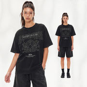 メンズファッション ビンテージ風 半袖 Tシャツ 男女専用 ストリート系 トップス 夏 2026新作★