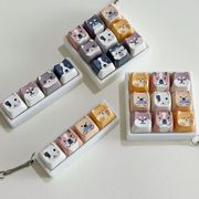 ins人気キーホルダー 減圧おもちゃ PVC キーリング ストレス解消 ハンドメイド雑貨LF