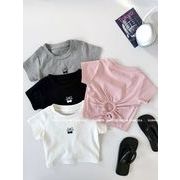 新作キッズTシャツ 女の子プルオーバー 子供服 トレーナー トップス 韓国風LF