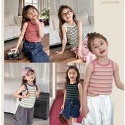2026夏新作 韓国風子供服 キッズ服 ベビー服 男女兼用 トップス ベスト 90~150CM 5色