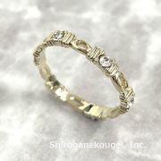 【日本製】EgyptStyle☆エジプト調リング☆【高品質クリスタル使用】/BR-2855-LG