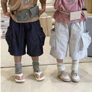2026夏新作 韓国風子供服 キッズ服 ベビー服 男女兼用 ショートパンツ 90~150CM 2色