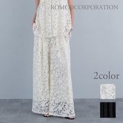 【2026新作商品♪】シアージャガードタックデザインリラックスワイドパンツ