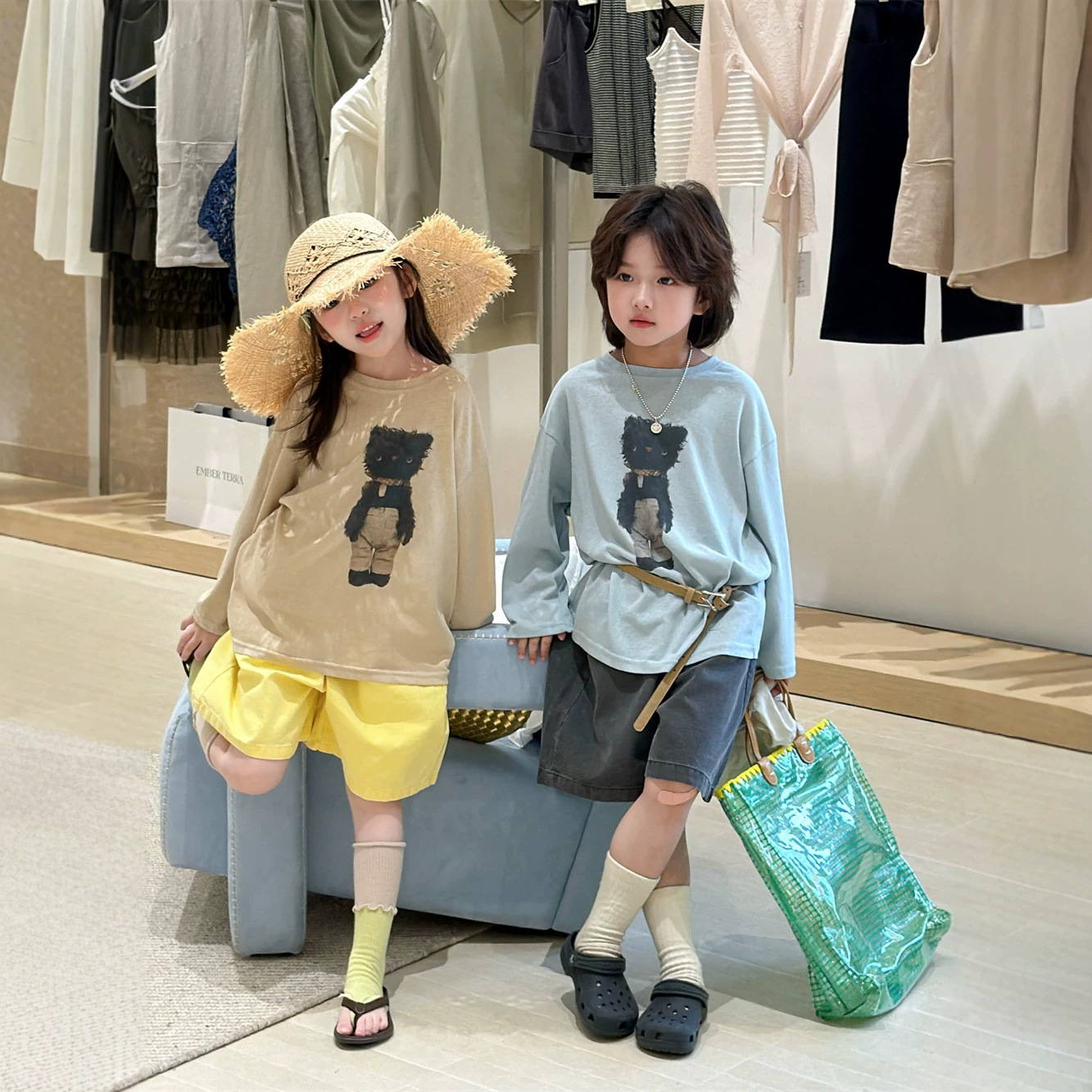 2026☆夏新作☆韓国風子供服☆トップス☆90cm～150cm 2色 | 卸売 
