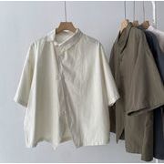 トップス シャツ 半袖  カジュアルシャツ レディース