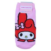 【靴下】マイメロディ キッズソックス フェイス PK