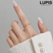 リング 指輪 セット レディース シンプル ツイスト 華奢 ルピス