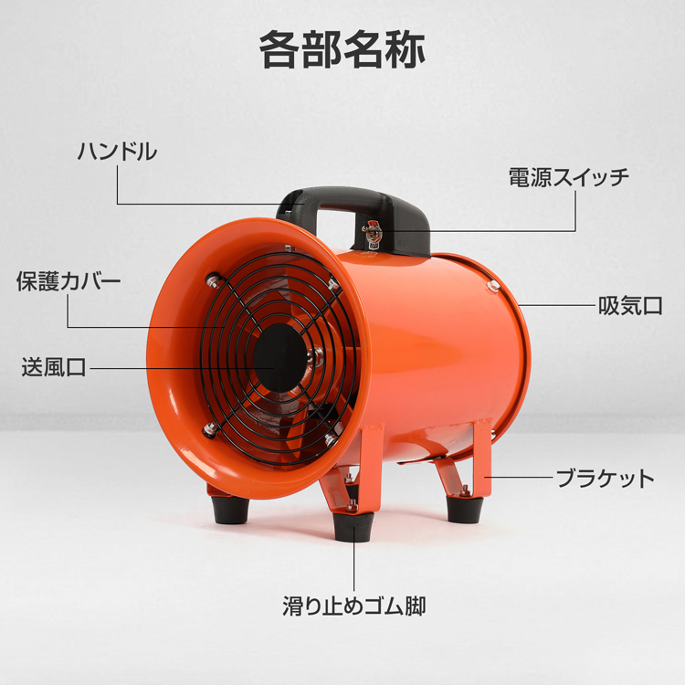 排送風機 業務用 送風機 換気扇 扇風機 ダクトホース接続可能 ダクト