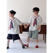 子供服　100-160cm　キッズTシャツ　ガールズ　春夏　韓国キッズ服