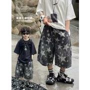 【2026新品】韓国風子供服 ★男の子★ボトムス★デニムワイドパンツ★100cm-160cm