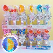 【全4種類・24本入】発光ロリポップ 光るロリポップ 人気 Youtube insで話題 人気お菓子 個包装 可愛い