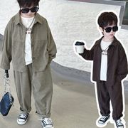 2026秋※男の子 コーデュロイ セットアップ