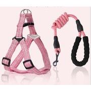 犬 ハーネス おしゃれ 小型犬用 中型犬用 犬ハーネスリードセット 犬のハーネスリード