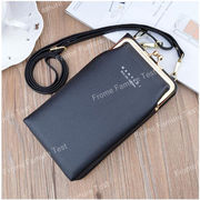 長財布 レディース 財布 可愛い　カード入れ　小銭入れ　 おしゃれ 薄型　PU革 ショルダーバッグ