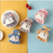 子供の手袋、ハンドウォーマー、ニット手袋、ハンドグローブ、防寒、秋と冬，可愛い子供の手袋