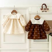 2026新型★キッズ服　おしゃれワンピース★73CM～120cm 2色