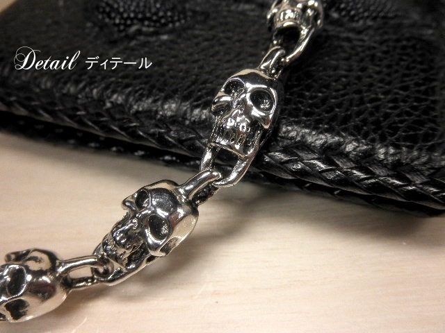 定番ウォレットチェーン・ドクロ連・骸骨・スカル | 卸売・ 問屋
