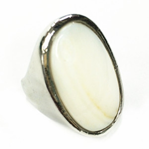 ホワイトシェルリング ファッション指輪 リング デザインリング RSBB-16