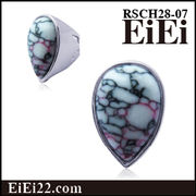 天然石リング ファッション指輪リング デザインリング　RSCH28-07