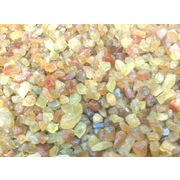【高品質】天然石 小原石・ラフロックタンブル・チップ イエローアパタイト 50個