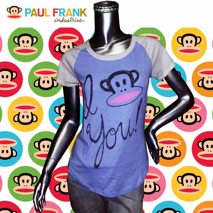 Paul Frank ポールフランク ロゴ おサル ジュリアス キャラクター ｔシャツ パープル アパレル 株式会社 ユー エス トレーディング 問屋 仕入れ 卸 卸売の専門 仕入れならnetsea