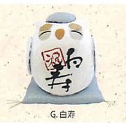 【ご紹介します！信頼の日本製！ちぎり和紙～敬老～長寿の祝いふくろう(7種)】G.白寿