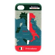 【売り尽しセール】Bandiera iPhone 4/4ｓケース　Tricolore　イタリア