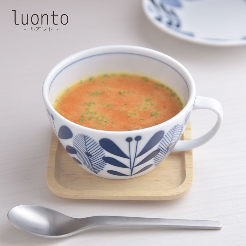 luonto-ルオント- 片手スープカップ/ティーカップ[H261][美濃焼]