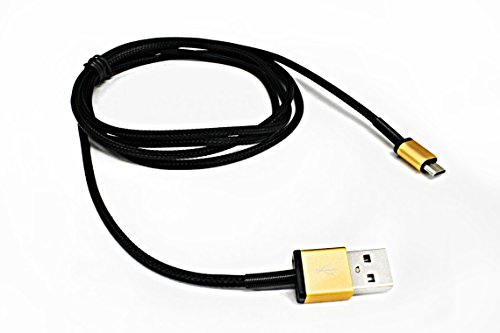 急速充電対応USB堅牢ケーブル 150cm ゴールド QX-045GO