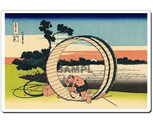 日本 (JaPan) 浮世絵 (Ukiyoe) マウスパッド 4023 葛飾北斎 - 尾州不二見原 【代引不可】 [在庫有]