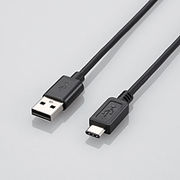 エレコム USB2.0ケーブル A-TypeC U2C-AC40BK