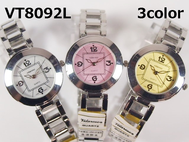 VITAROSOレディース腕時計　メタルウォッチ　日本製ムーブメント