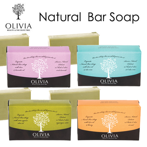 Olivia ナチュラル バー ソープ Natural Bar Soap オリビア from GREECE