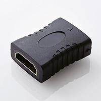 エレコム HDMI中継アダプタ（タイプA-タイプA) AD-HDAAS01BK