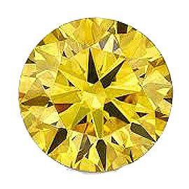 カラーダイヤモンド ブリリアントカット ルース カナディイエロー/約1.0-3.3mm
